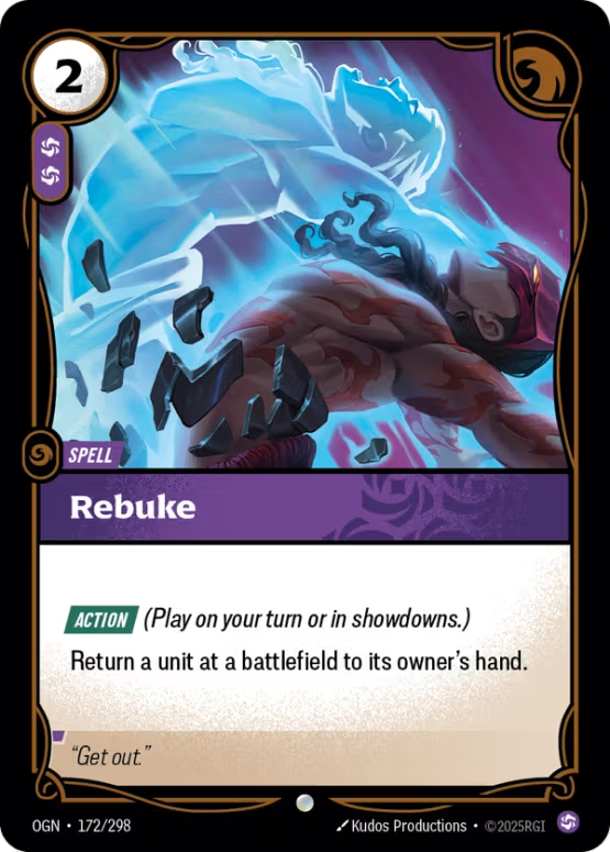 OGN 172/298 - Rebuke