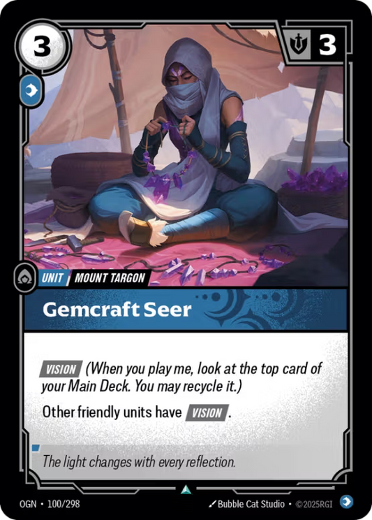OGN 100/298 - Gemcraft Seer
