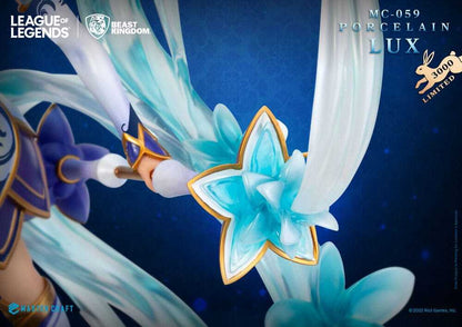 Beast Kingdom LEAGUE OF LEGENDS - Master Craft Porcelain Lux Statue (Limitierte Auflage)