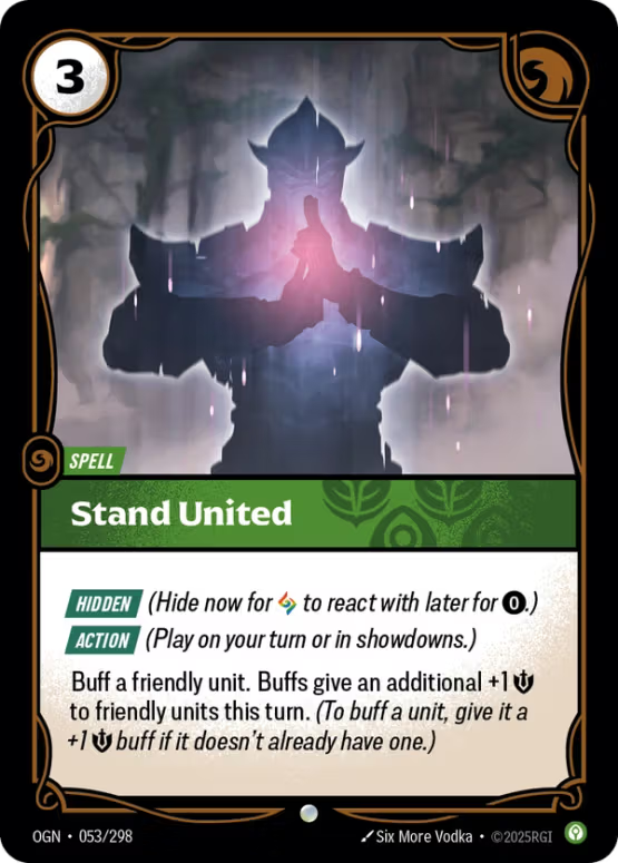 OGN 053/298 - Stand United