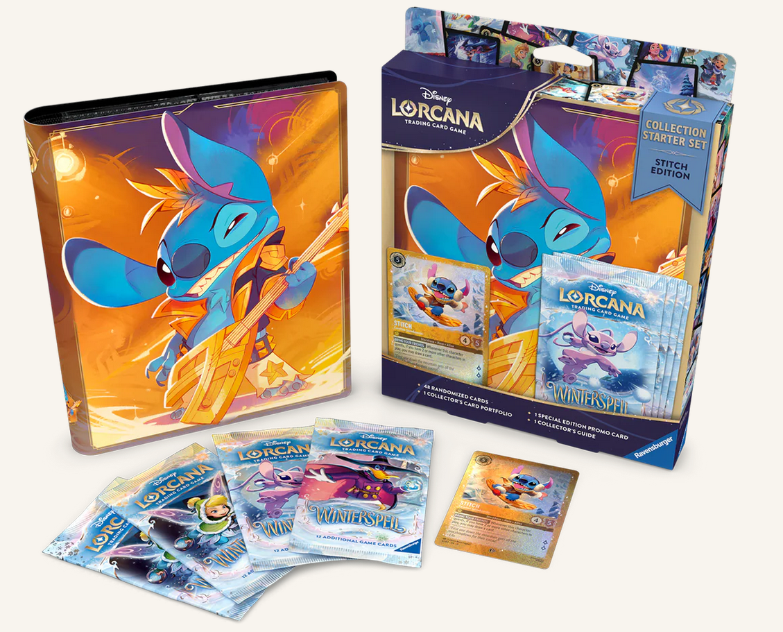 Disney Lorcana: Stitch - Starterset für Sammler - Englisch